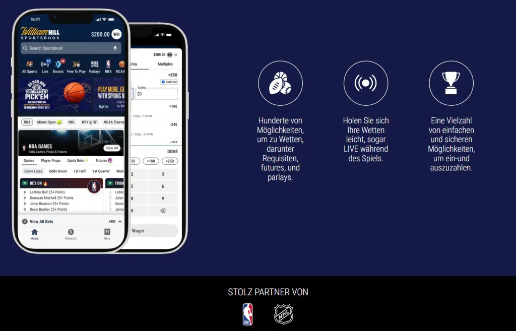 iOS und Android im Zusammenhang mit Sportwetten