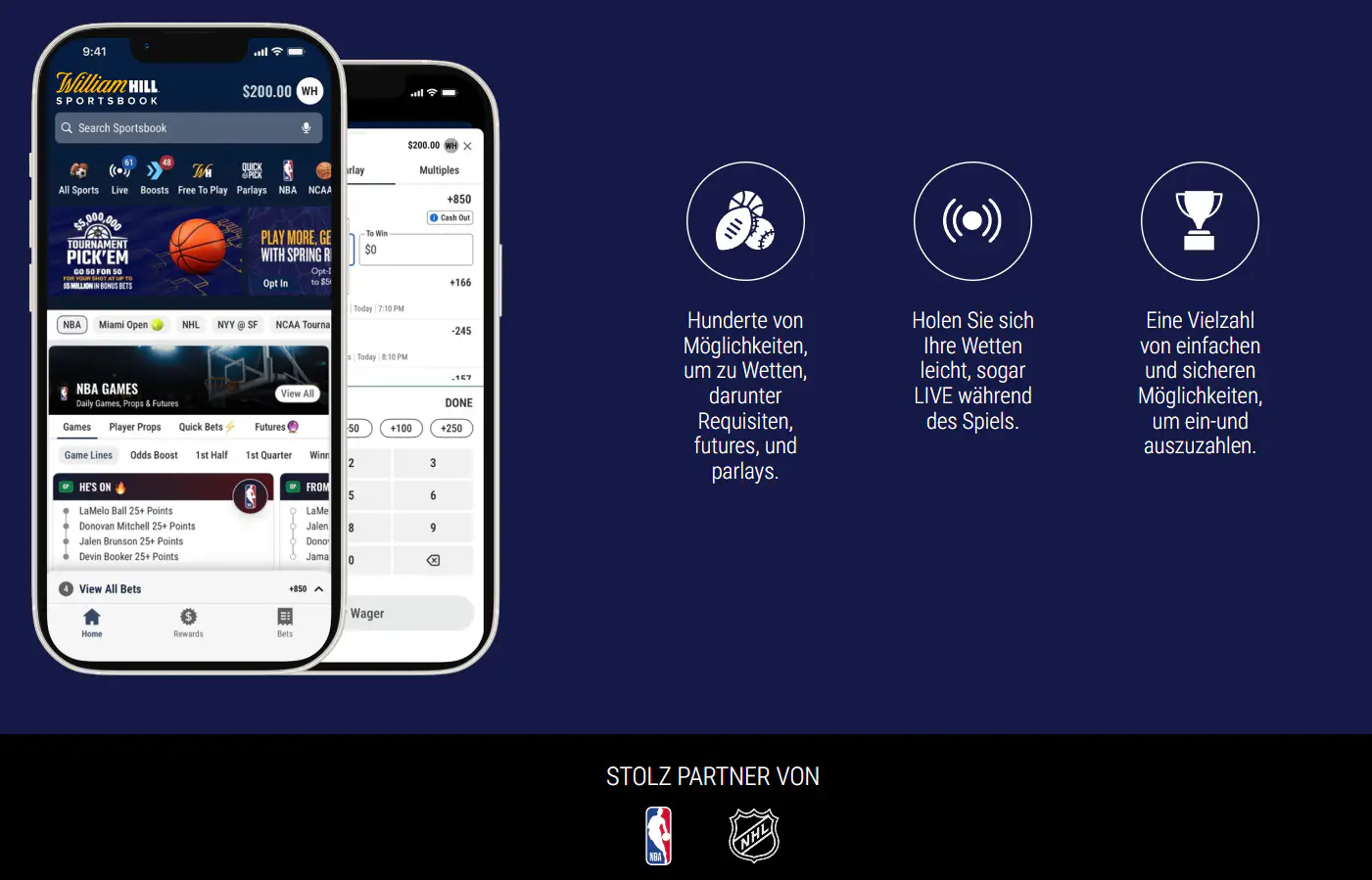 iOS und Android im Zusammenhang mit Sportwetten